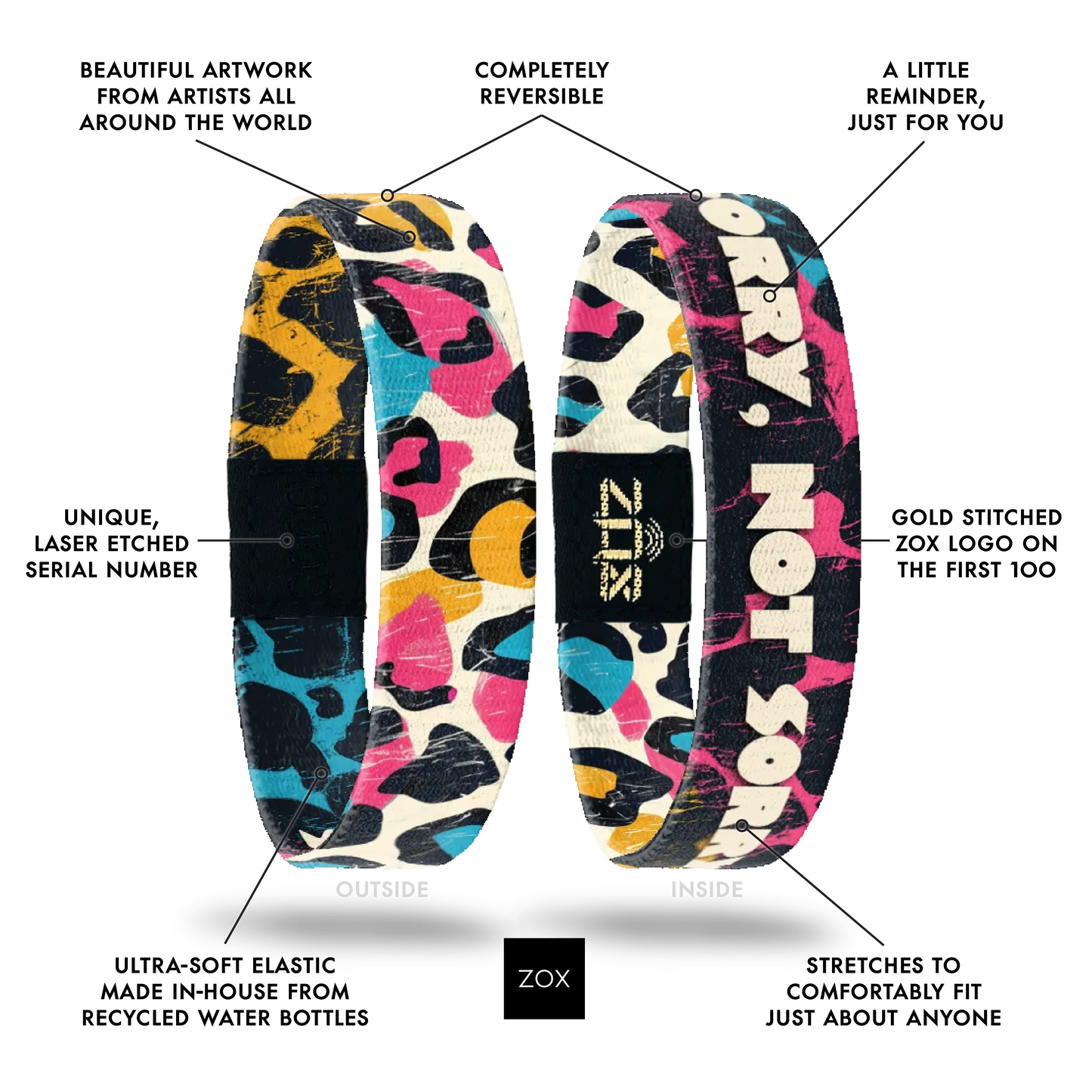 Sorry, Not Sorry Bracelet