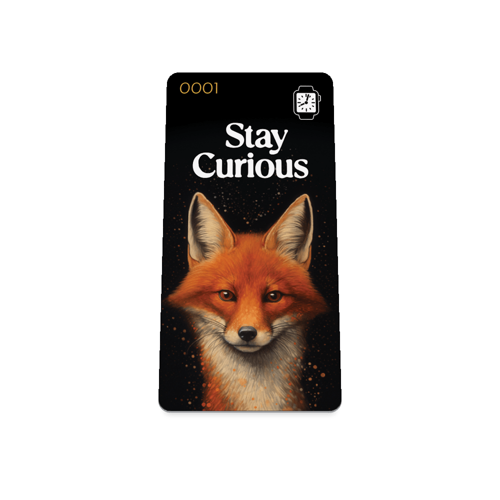 Stay Curious Watch Band