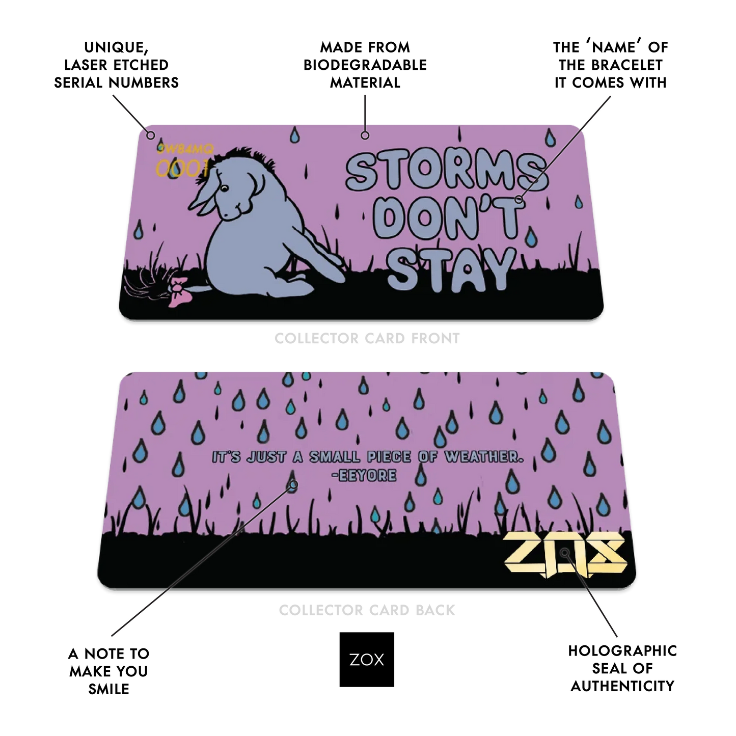 Storms Don't Stay Bracelet