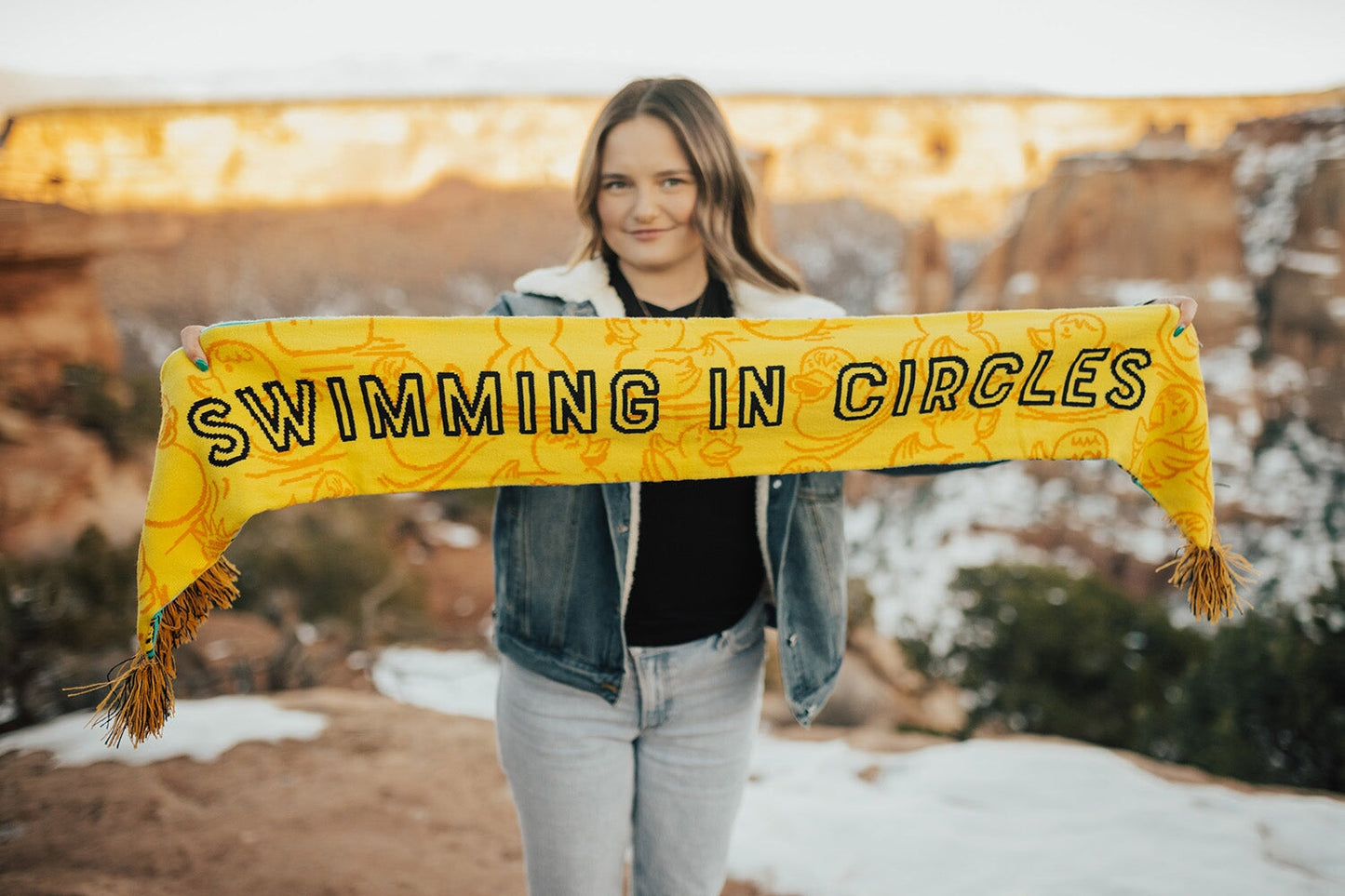 Swimming In Circles Scarf