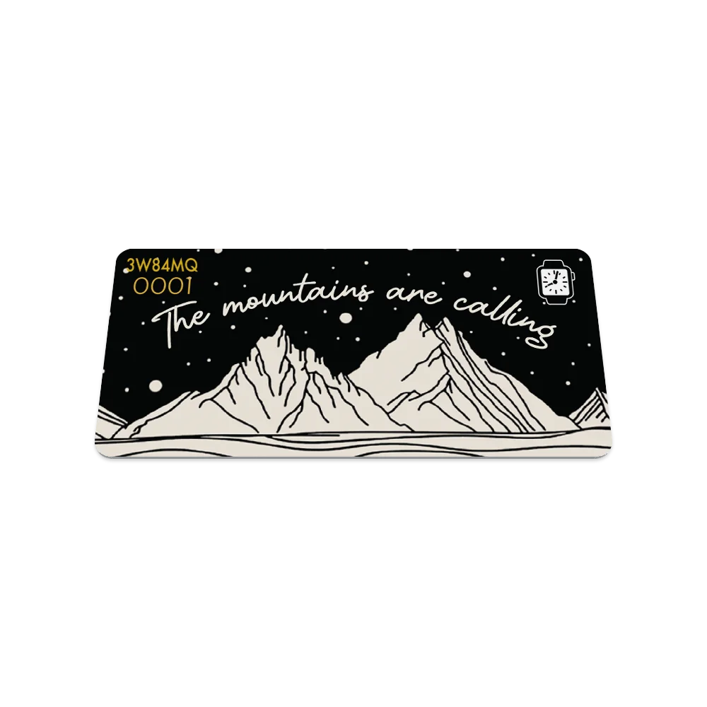 The Mountains Are Calling Watch Band