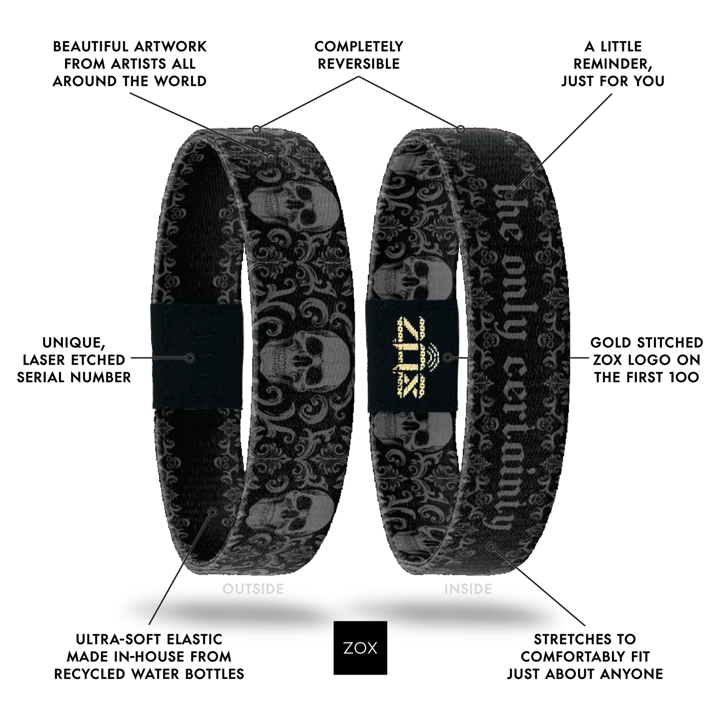 The Only Certainty Bracelet