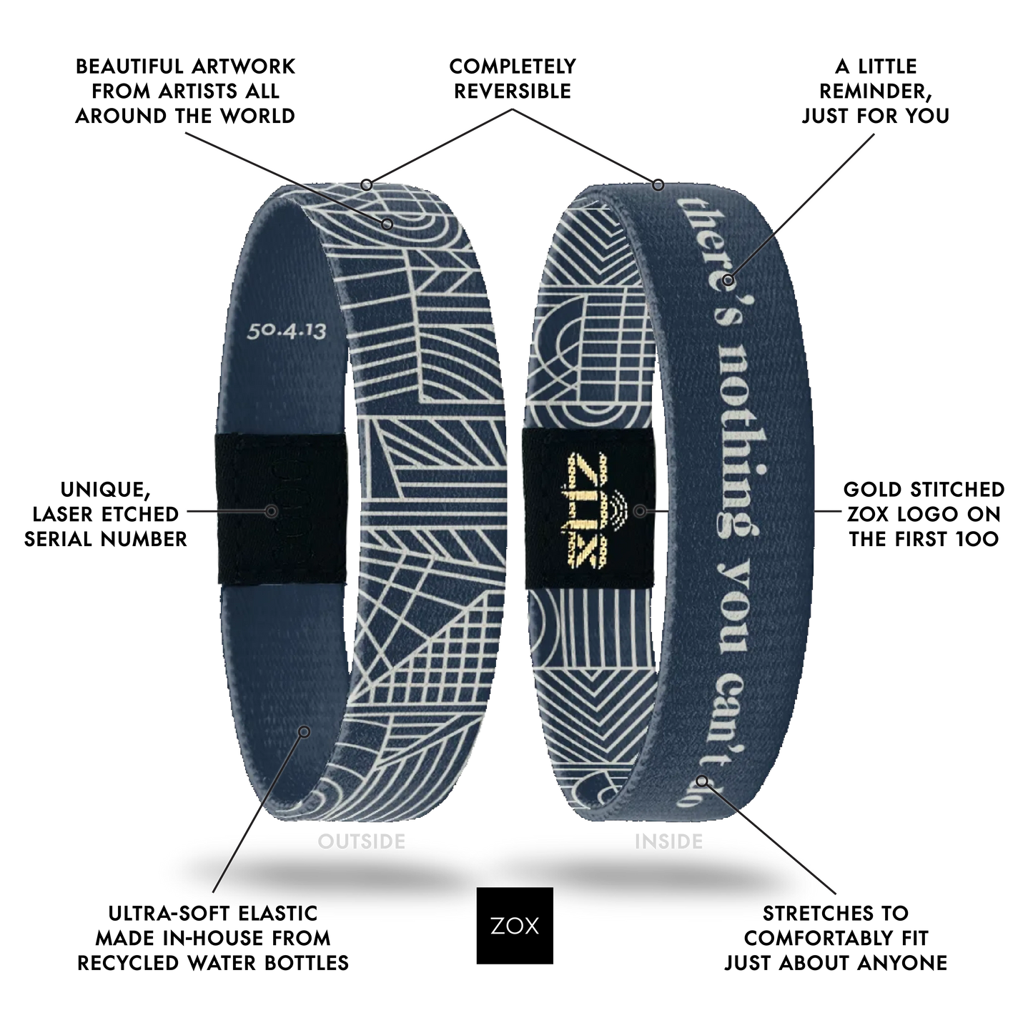 There's Nothing You Can't Do Bible Verse Bracelet