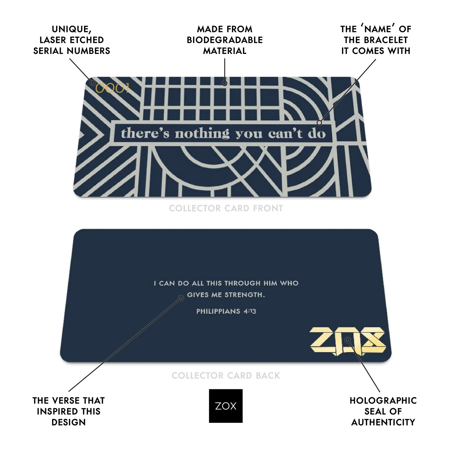 There's Nothing You Can't Do Bible Verse Bracelet