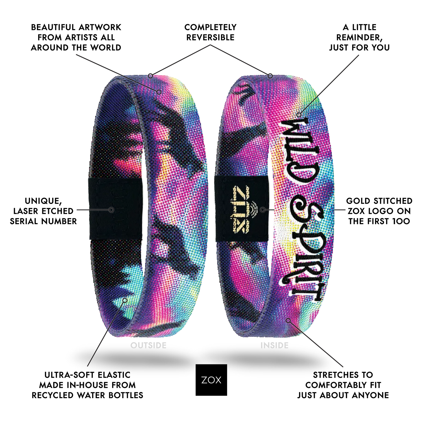 Wild Spirit Wolf Bracelet