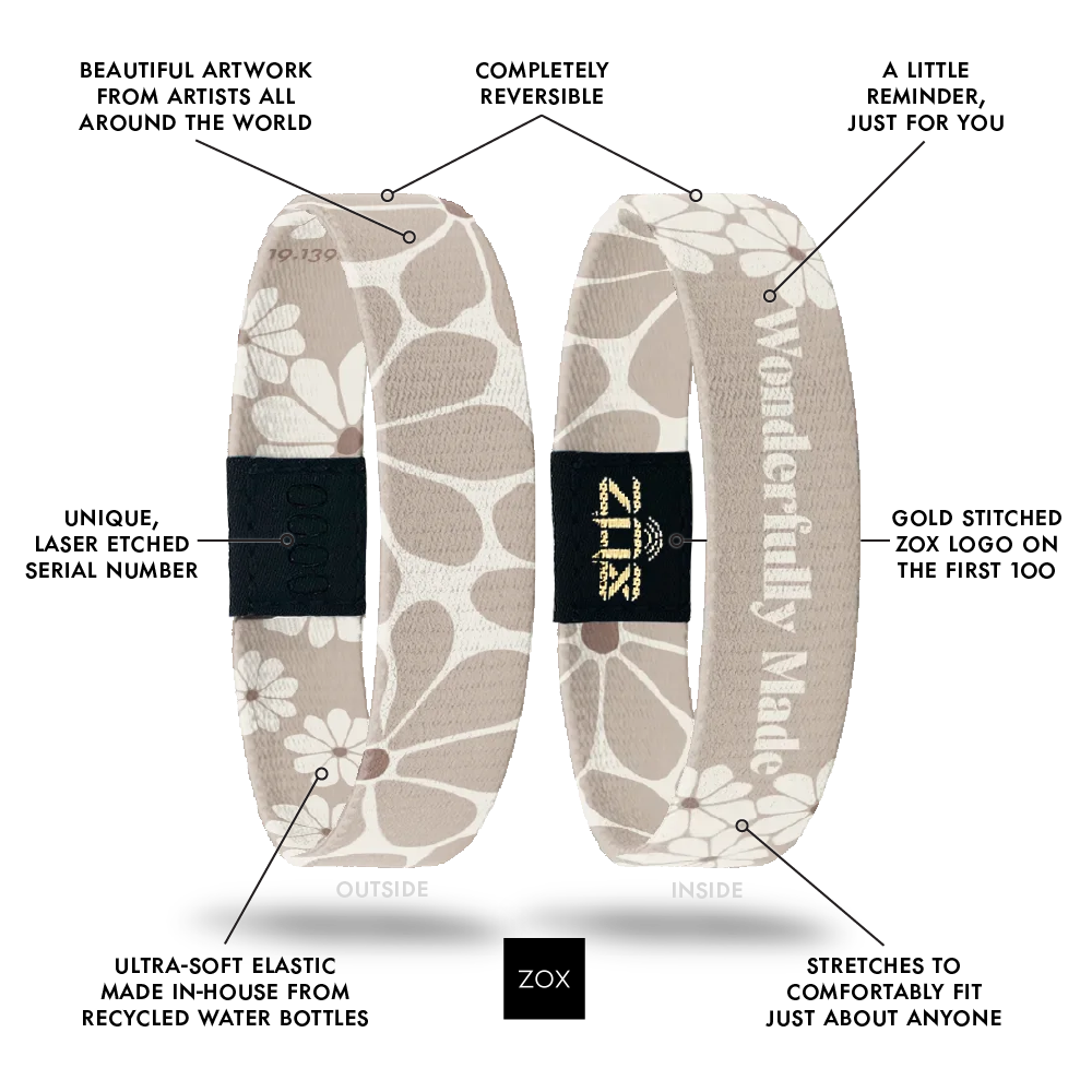 Wonderfully Made Bible Verse Bracelet