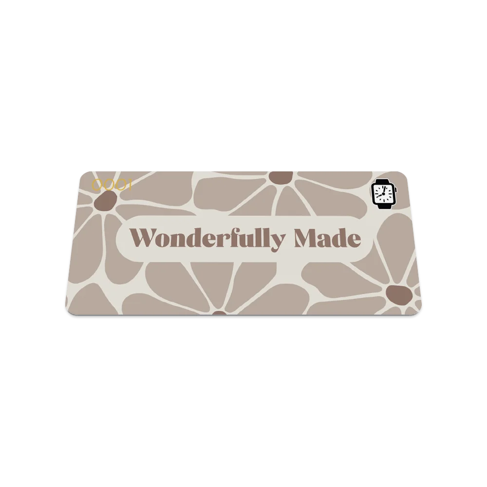 Wonderfully Made Bible Verse Watchband+