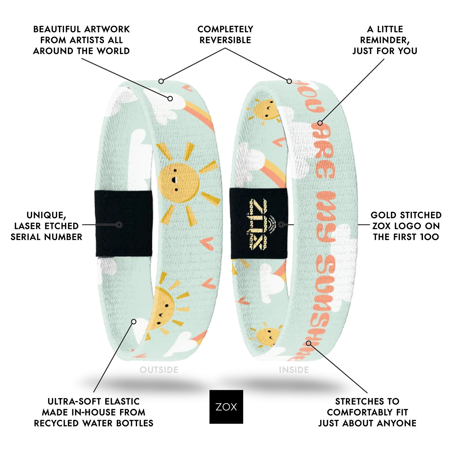 You Are My Sunshine Bracelet