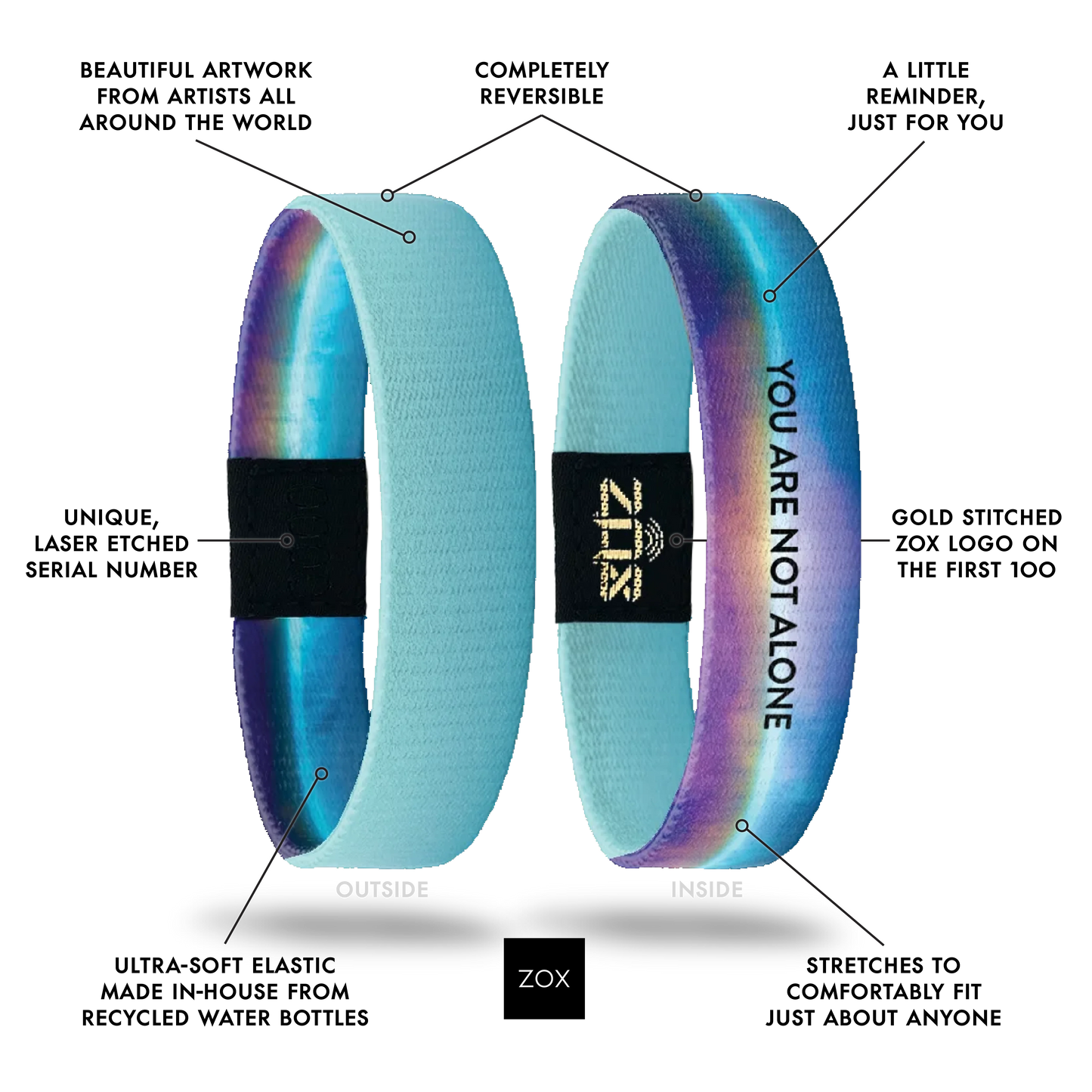 You Are Not Alone Bracelet