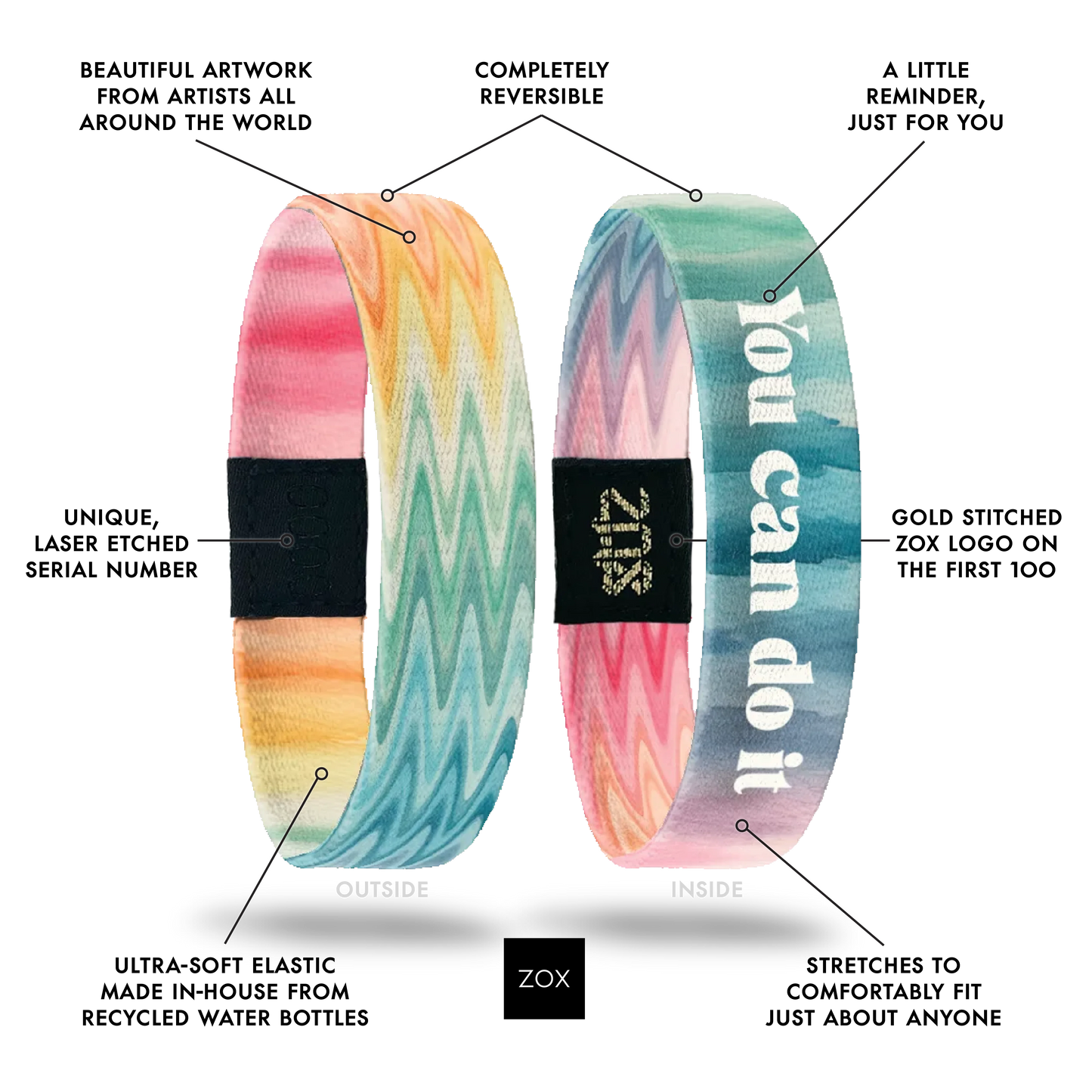 You Can Do It Bracelet