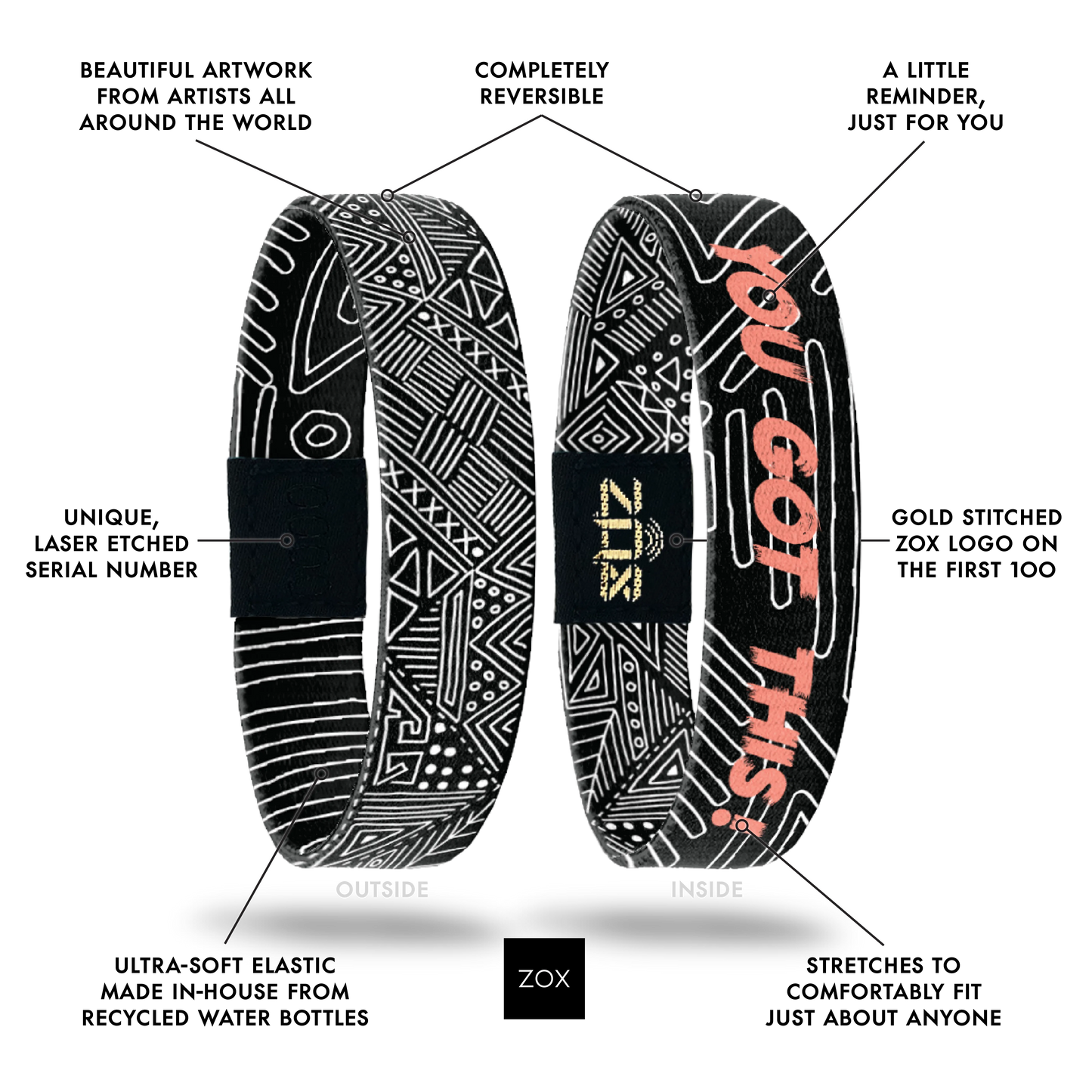 You Got This Interactive Bracelet