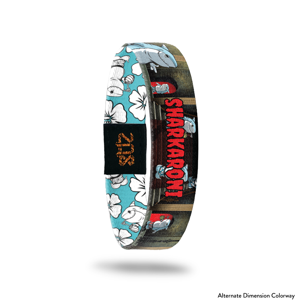 2021 - Day 4 - Sharkaroni Bracelet