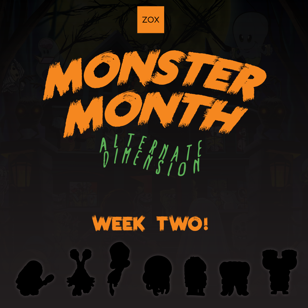 This is one pack of monsters for Day 1-7 and each ZOX comes with it's matching pin