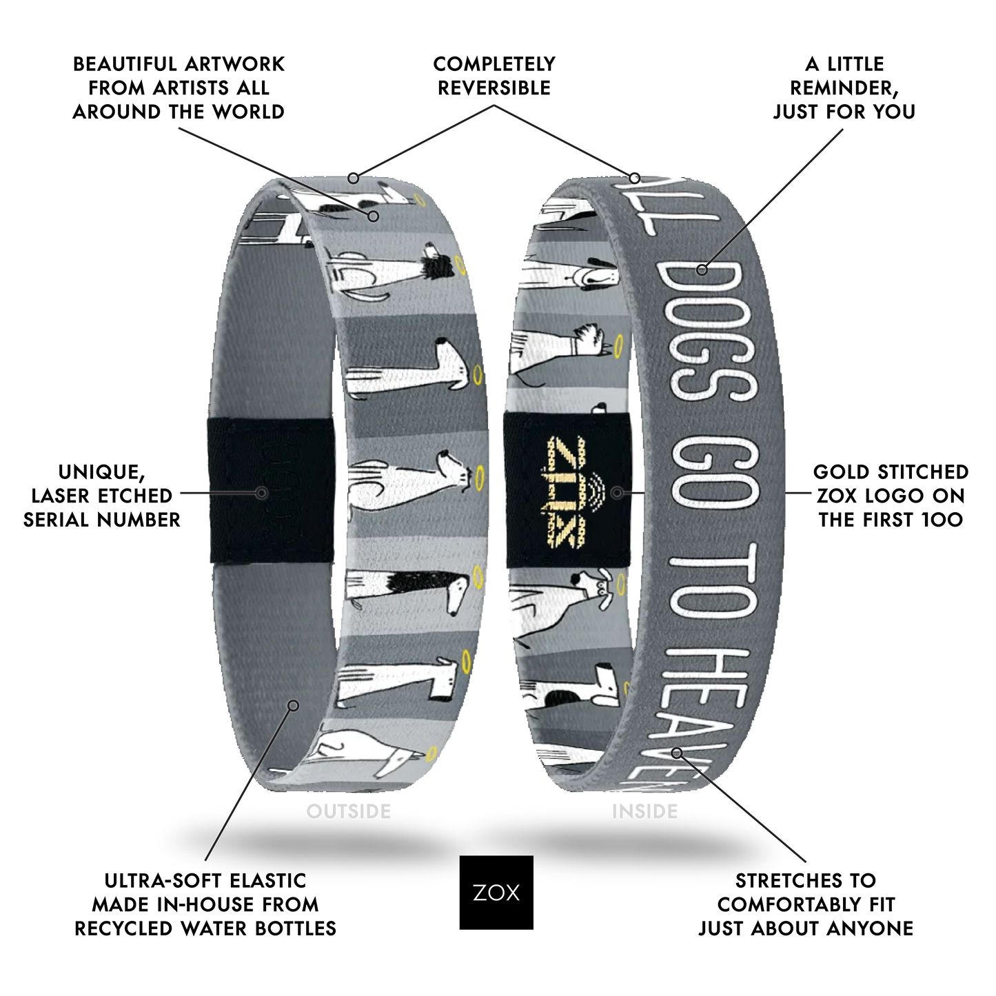 All Dogs Go To Heaven Bracelet
