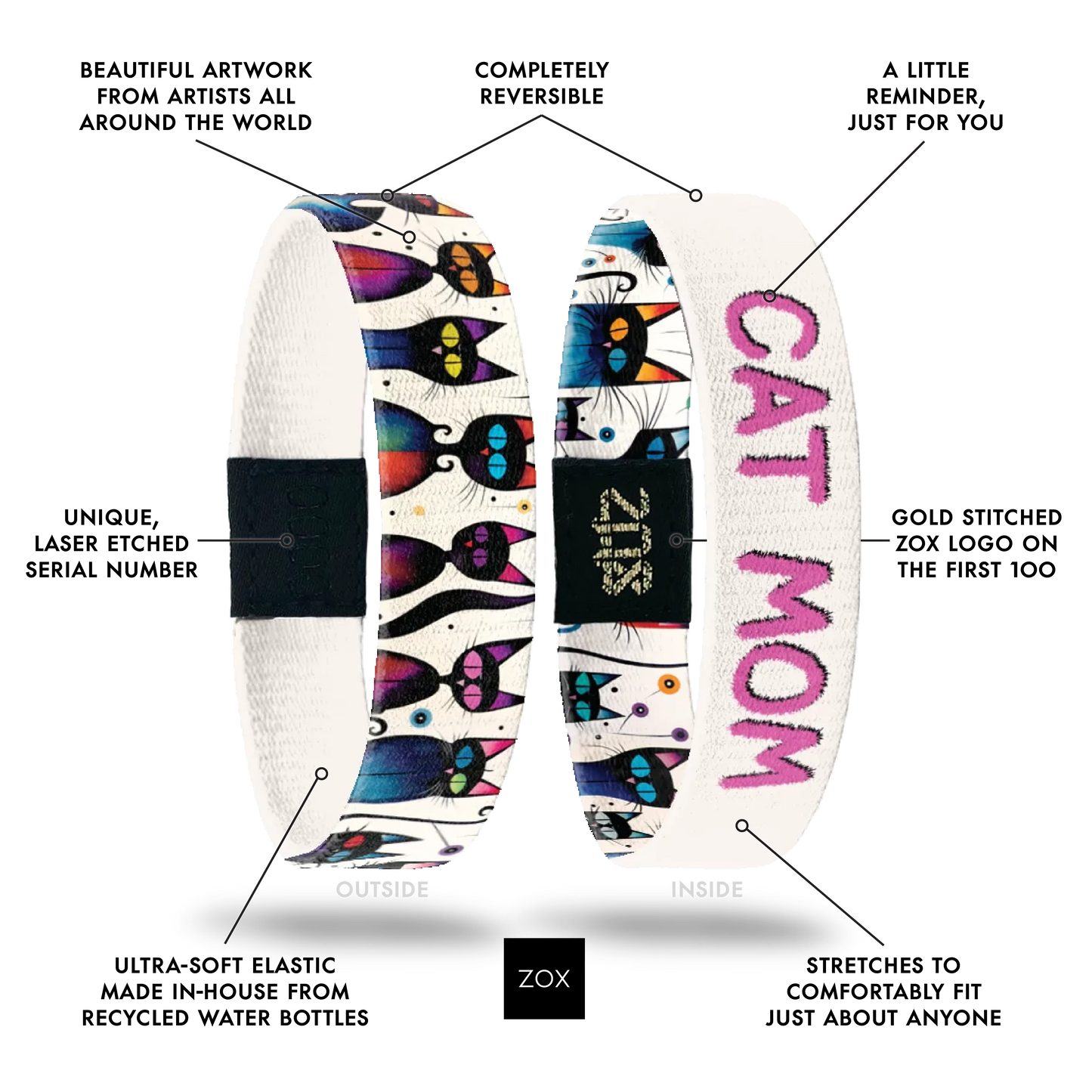 Cat Mom Bracelet 2024