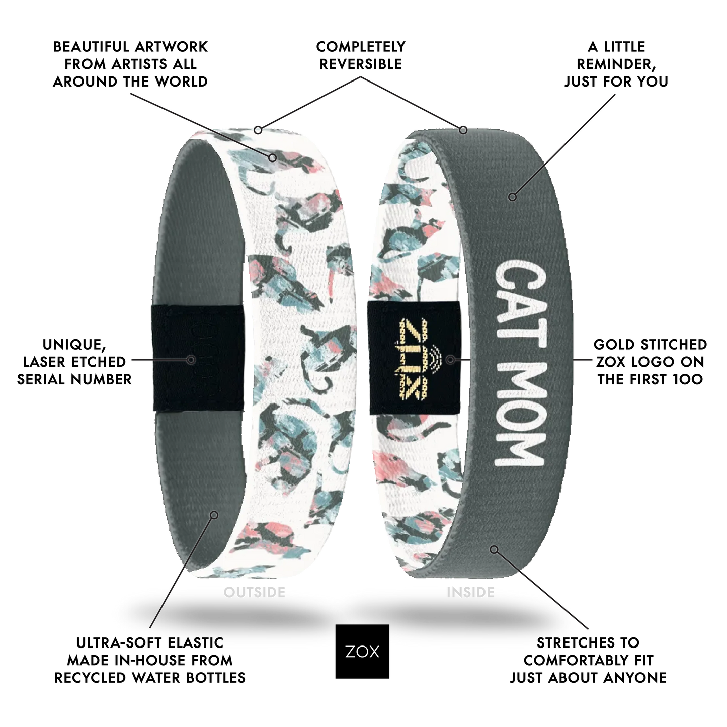 Cat Mom Bracelet