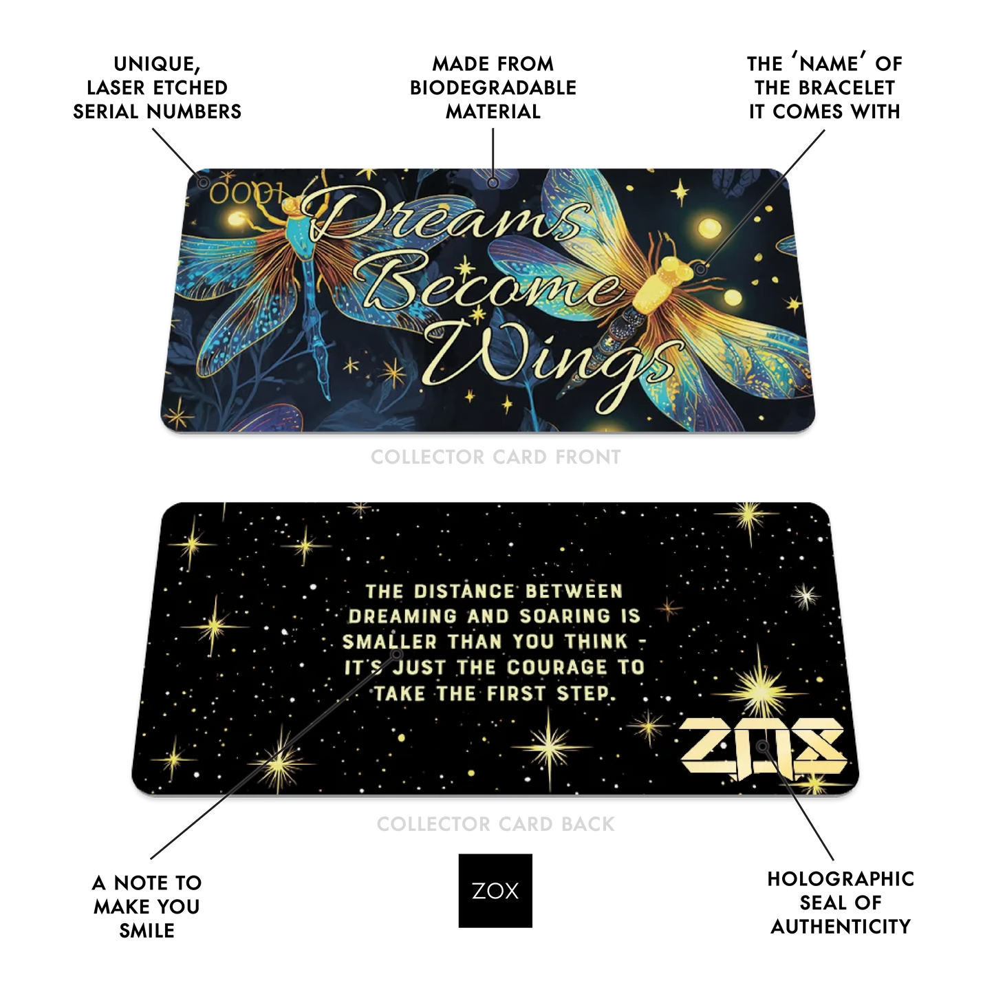 Dreams Become Wings Bracelet