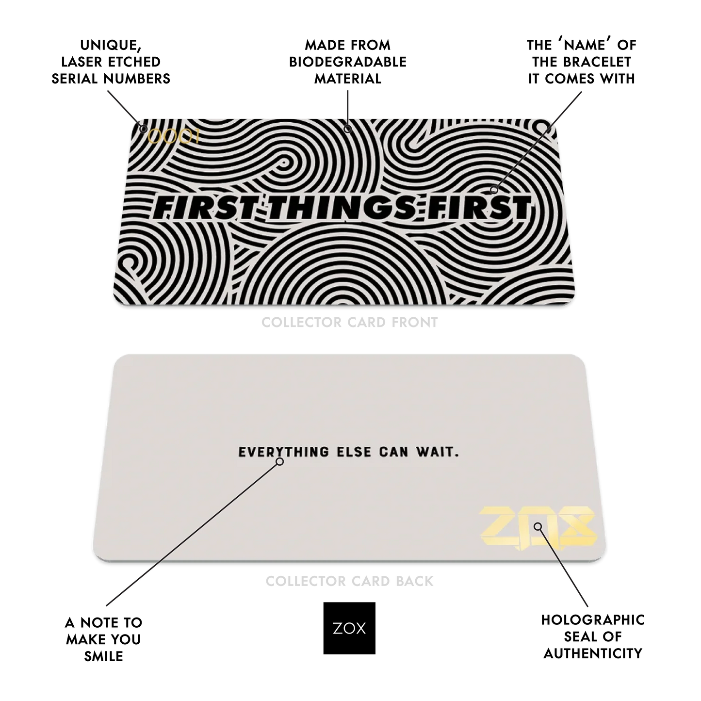 First Things First Bracelet