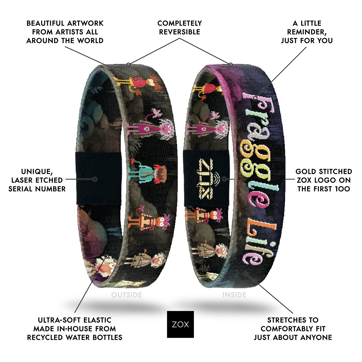 Fraggle Life Bracelet