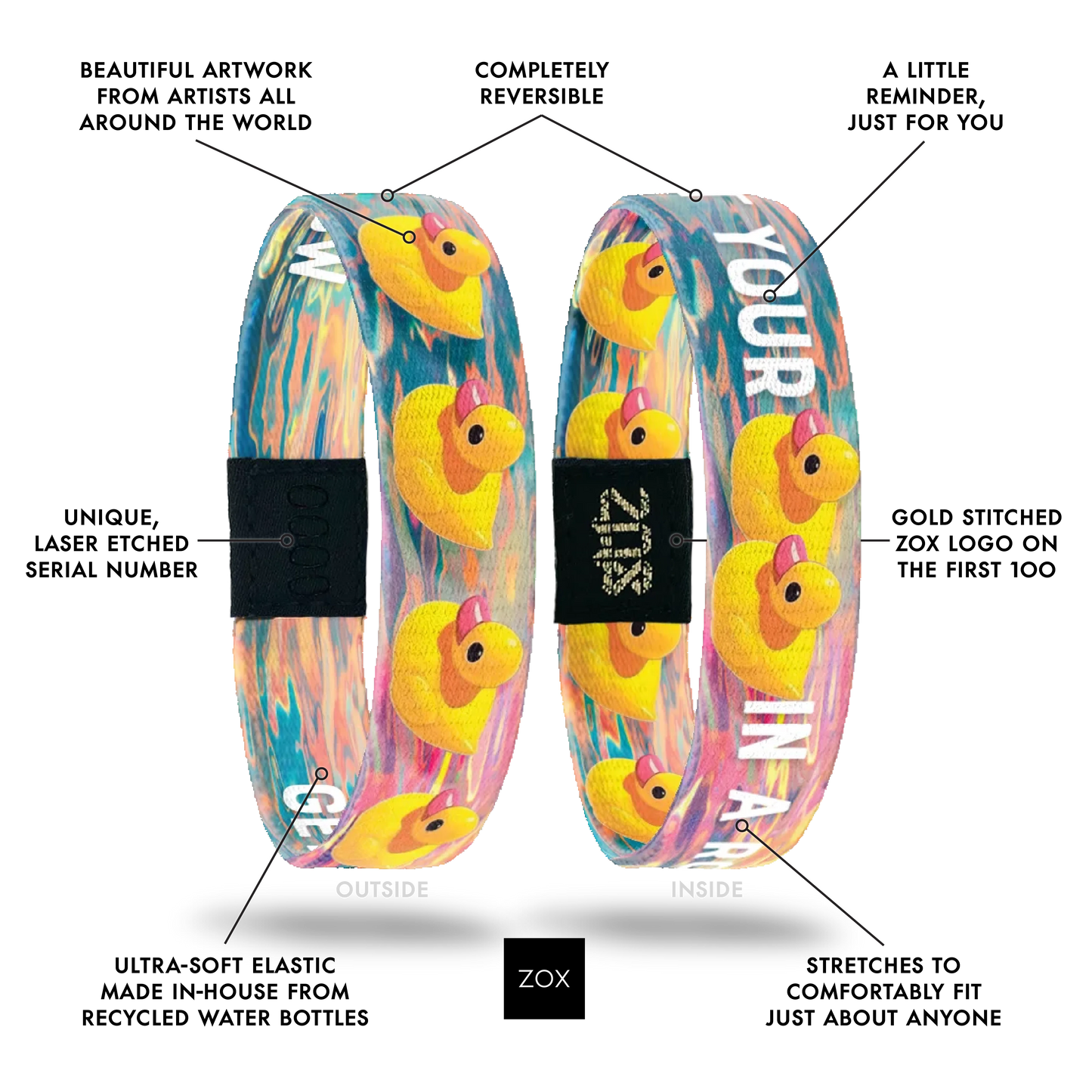 Get Your Ducks In A Row Bracelet