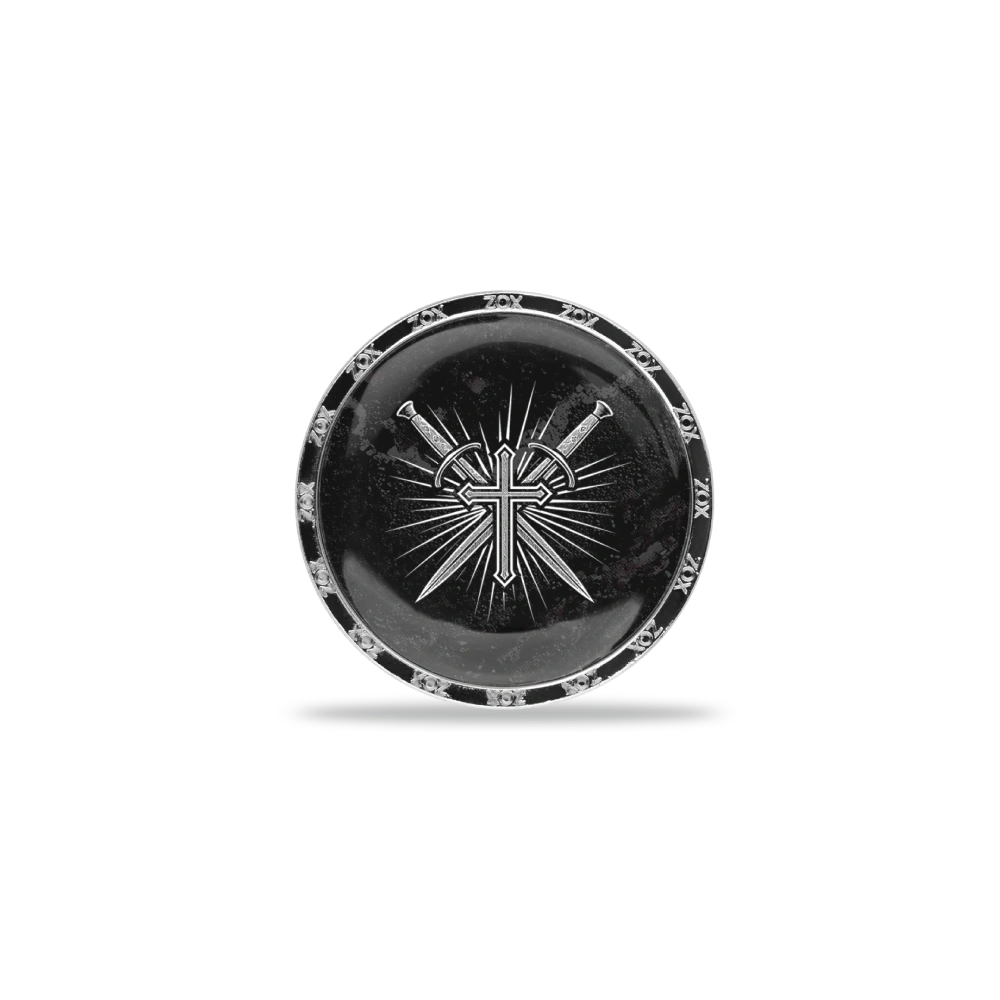 Iron Sharpens Iron Bible Verse Coin