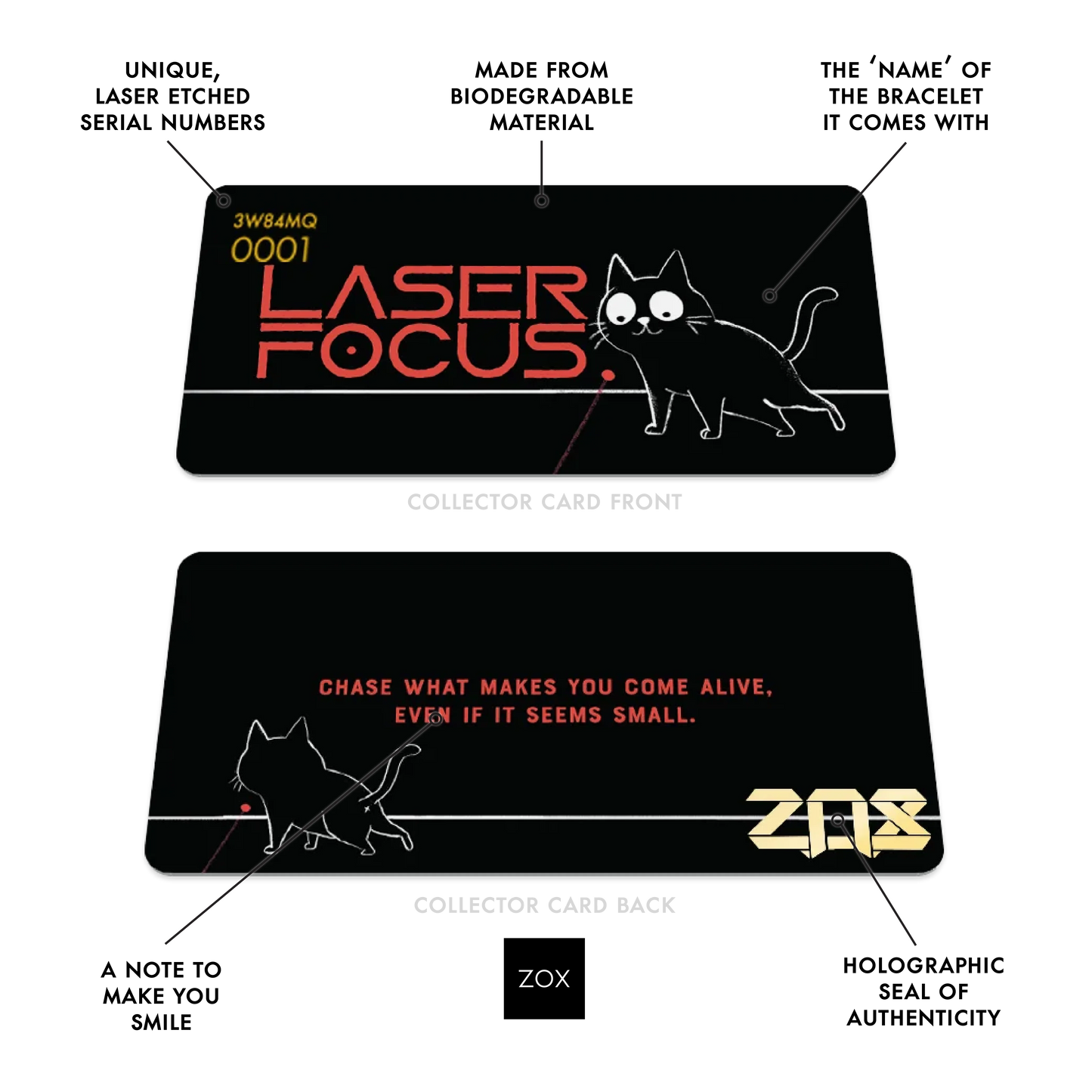 Laser Focus Cat Bracelet