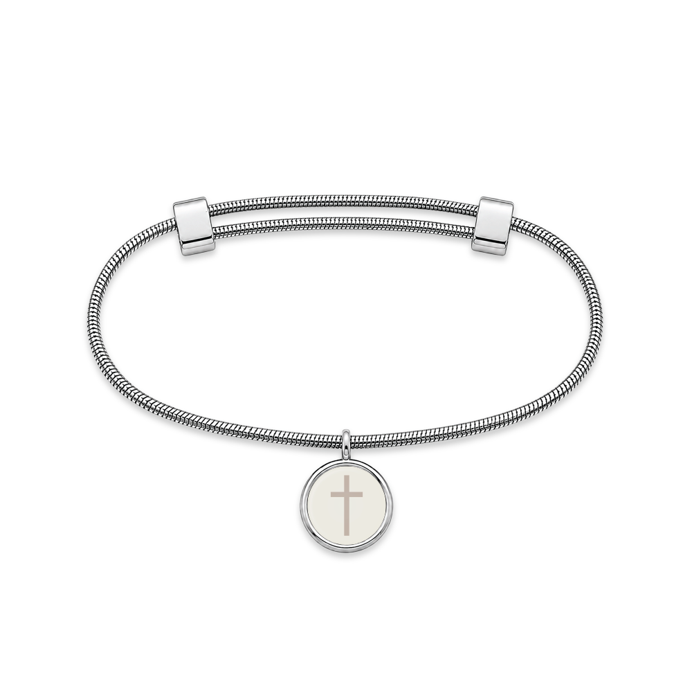 Cross Charm Bracelet