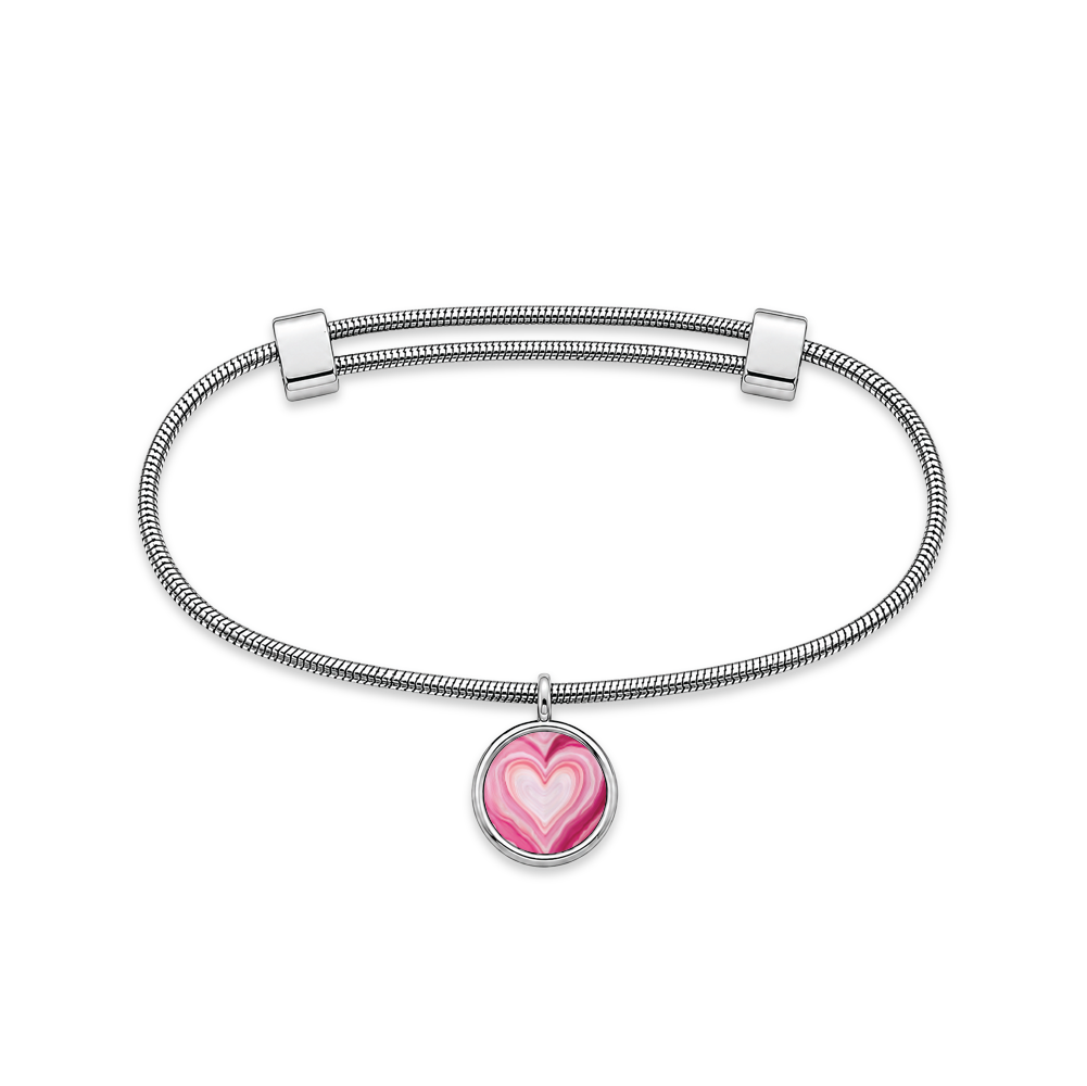 Heart Charm Bracelet