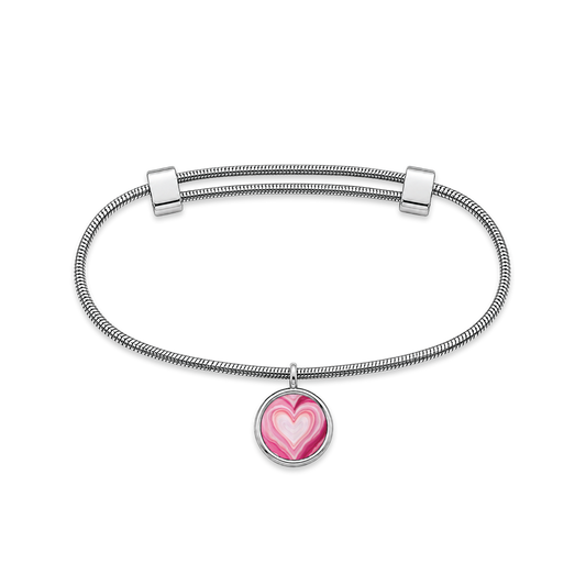 Heart Charm Bracelet