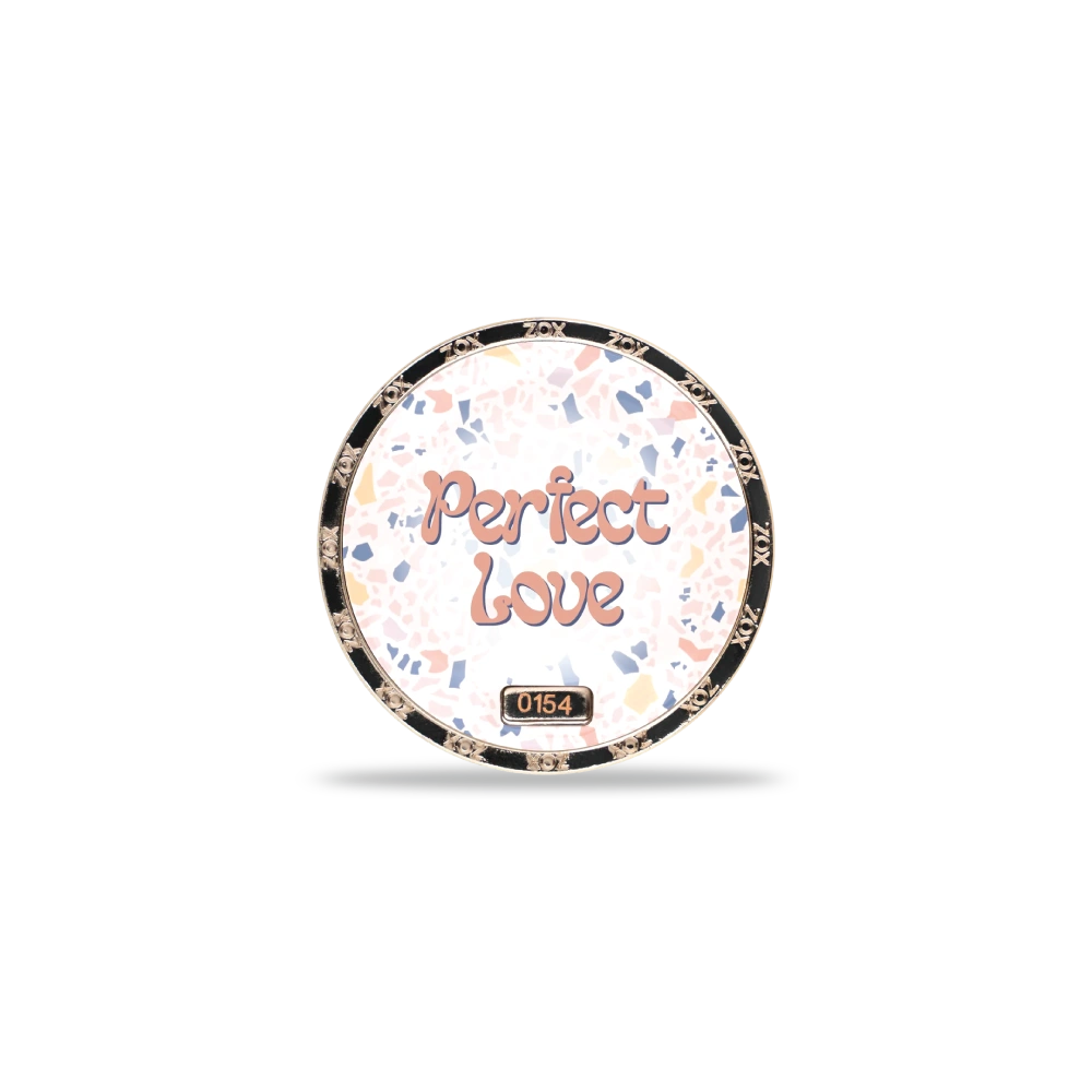 Perfect Love Bible Verse Coin