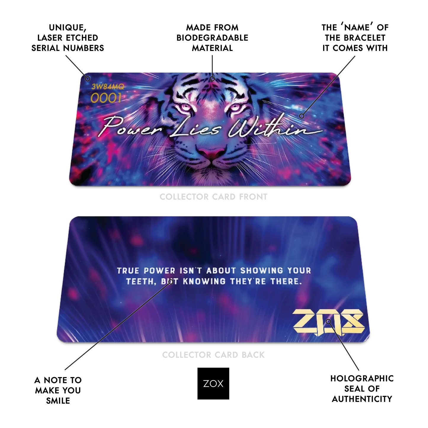 Power Lies Within Tiger Bracelet