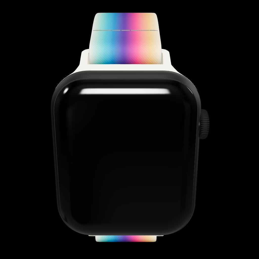 Apple watchband with design. 