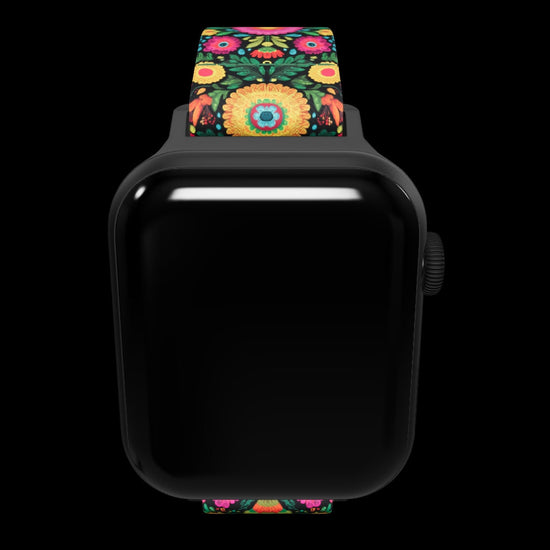 RFID INTERACTIVE 
Front design of an apple watchband. 