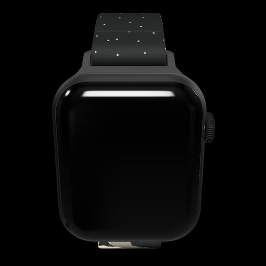 Close up photo of apple watchband 