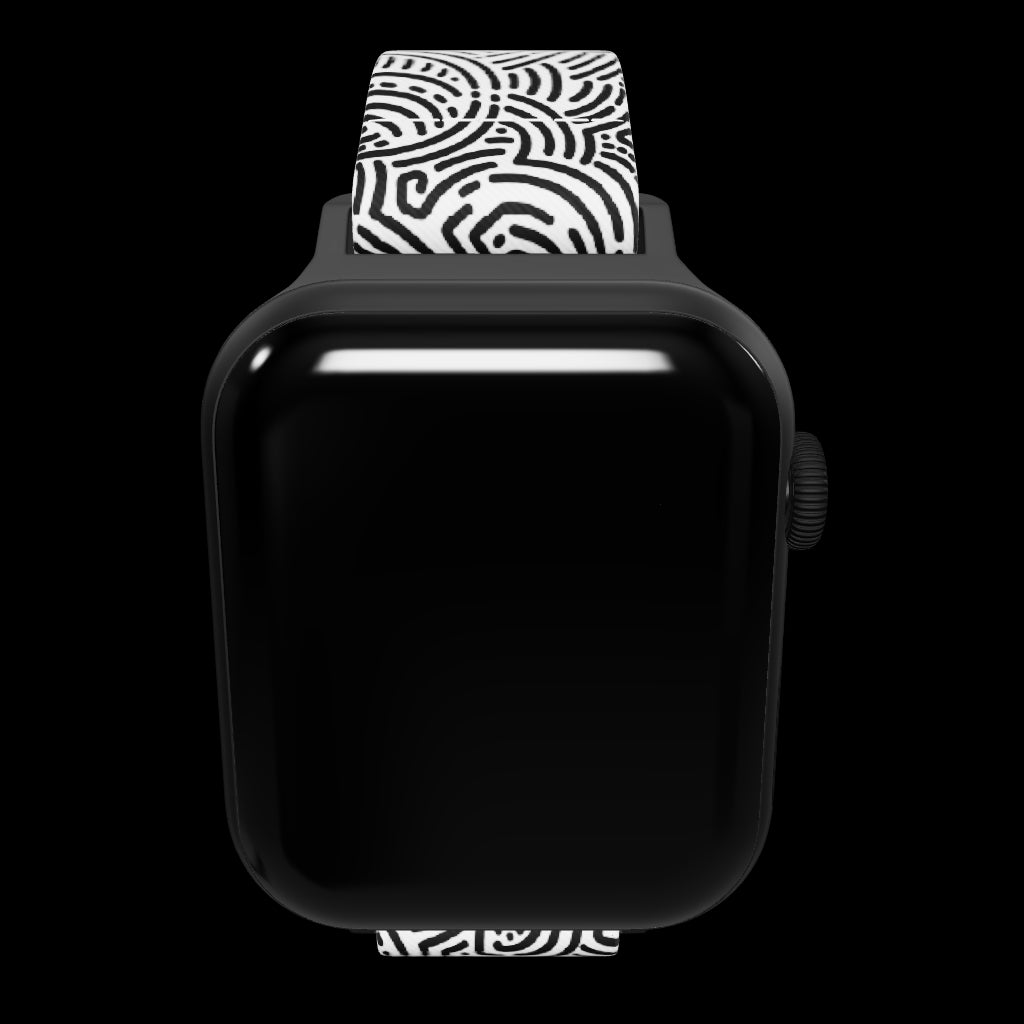 Front of the watchband