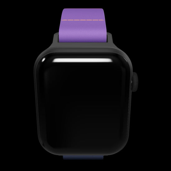3d interactive image of the band attached to a watch