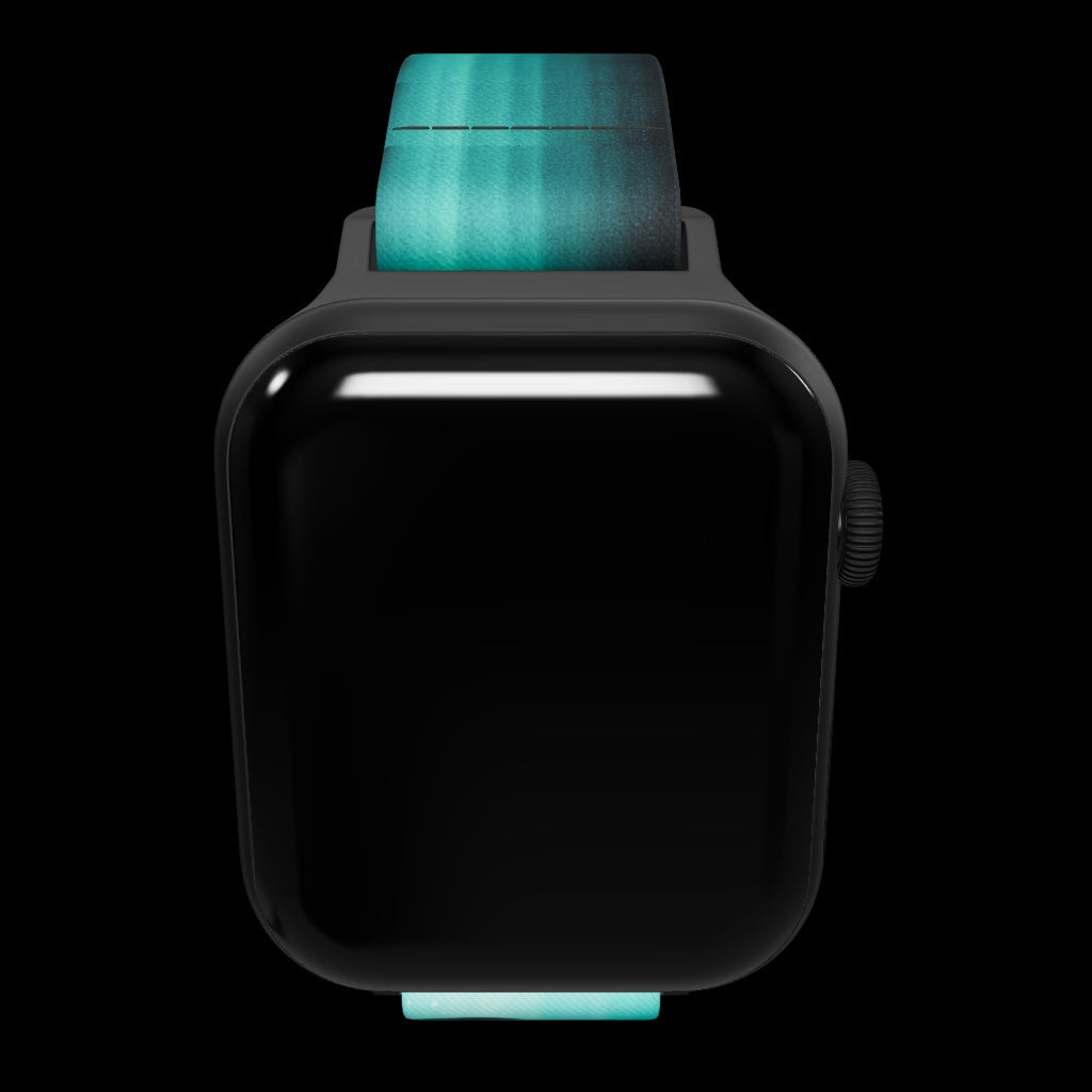3d interactive image of a band attached to a watch. 