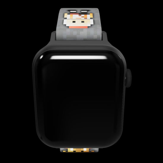 3d interactive image of band connected to watch.