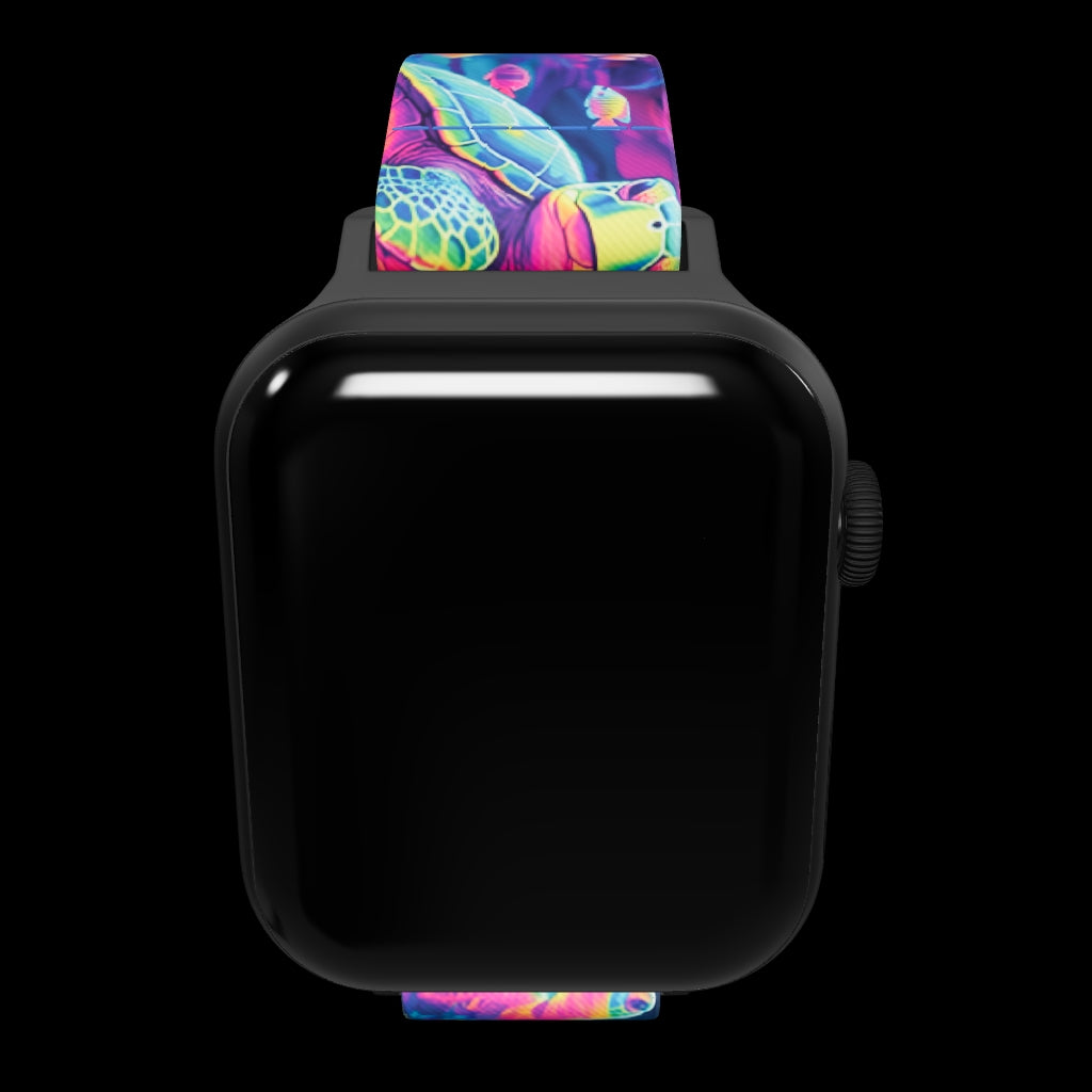 3d interactive image of band connected to watch