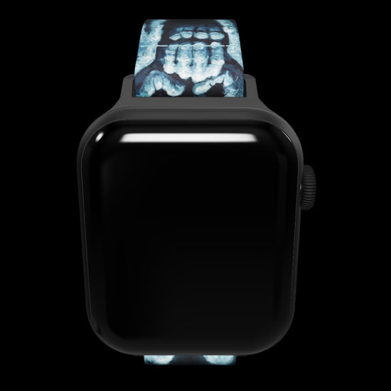 3d interactive image of the band connected to a watch