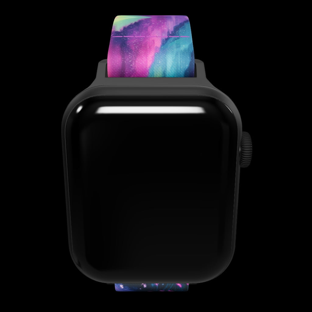 3d interactive image of the band attached to the watch