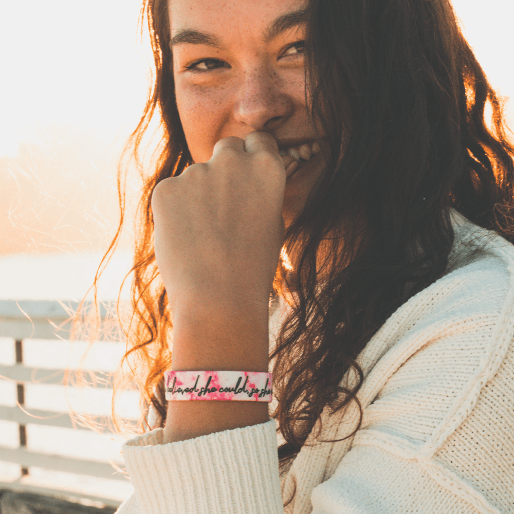 She Believed She Could Bracelet