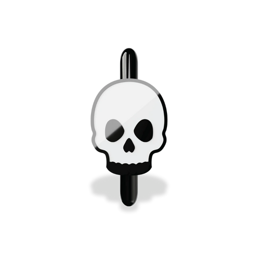 Glow-In-The-Dark Skull Charm