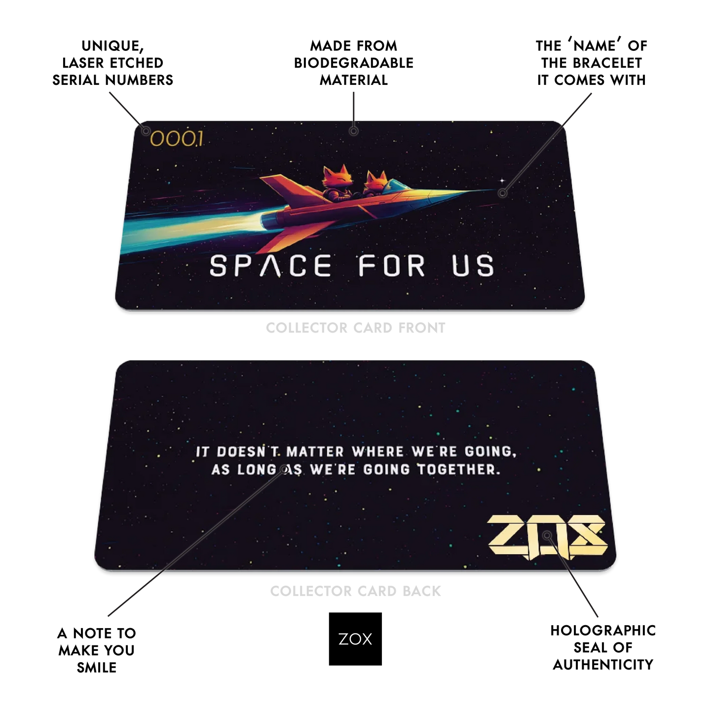 Space For Us Fox Bracelet