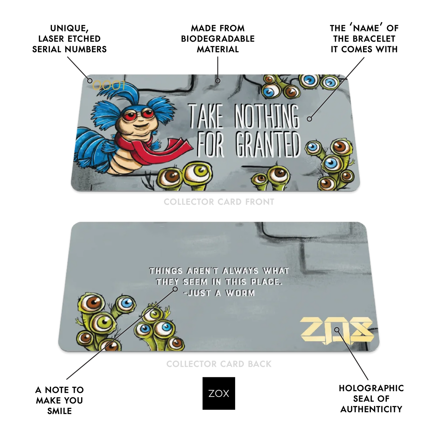 Take Nothing For Granted Labyrinth Bracelet