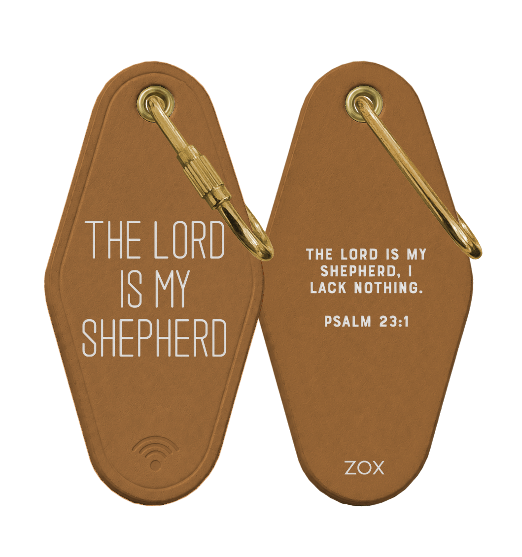 The Lord Is My Shepherd Bible Verse Keychain