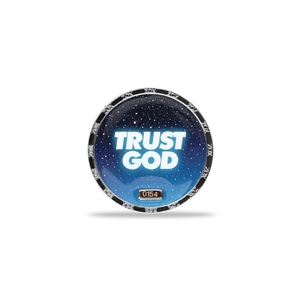 Trust God Bible Verse Coin
