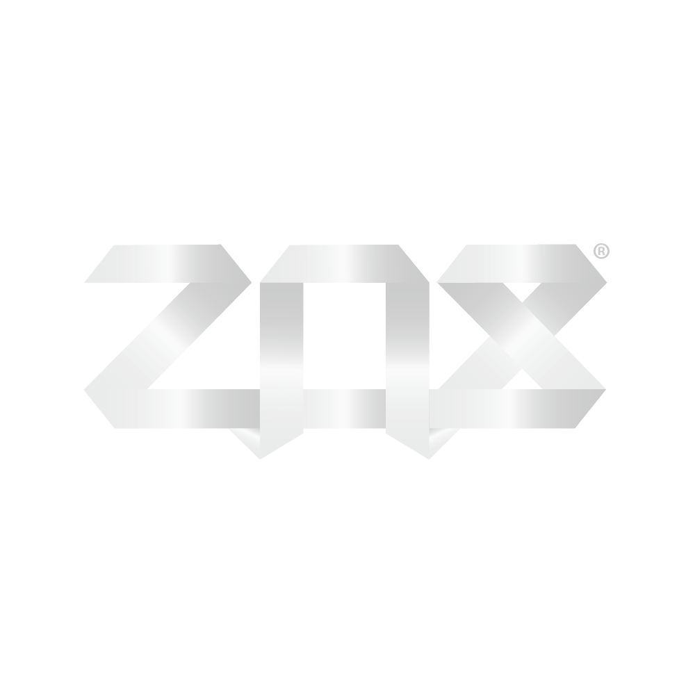 Zox Sticker (White)
