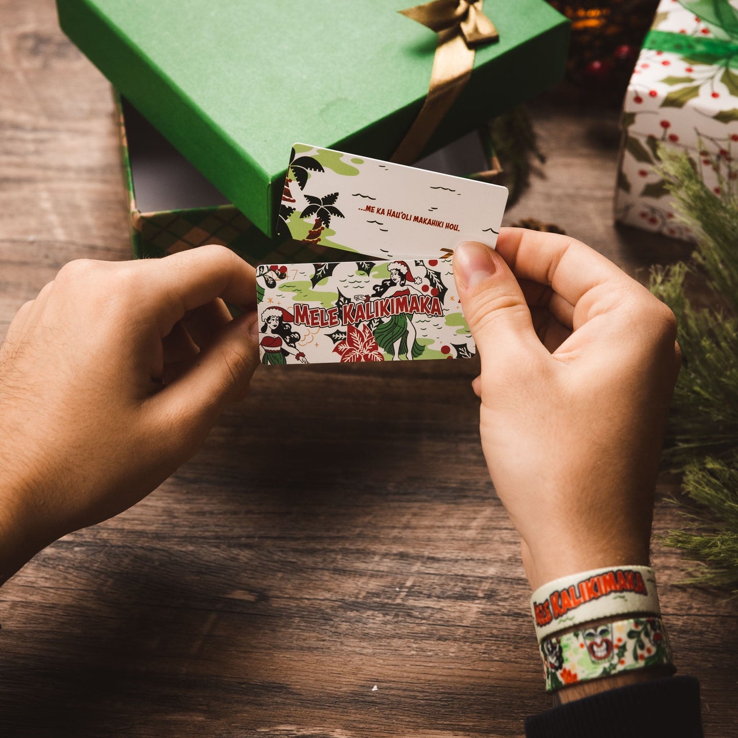 Mele Kalikimaka Bracelet