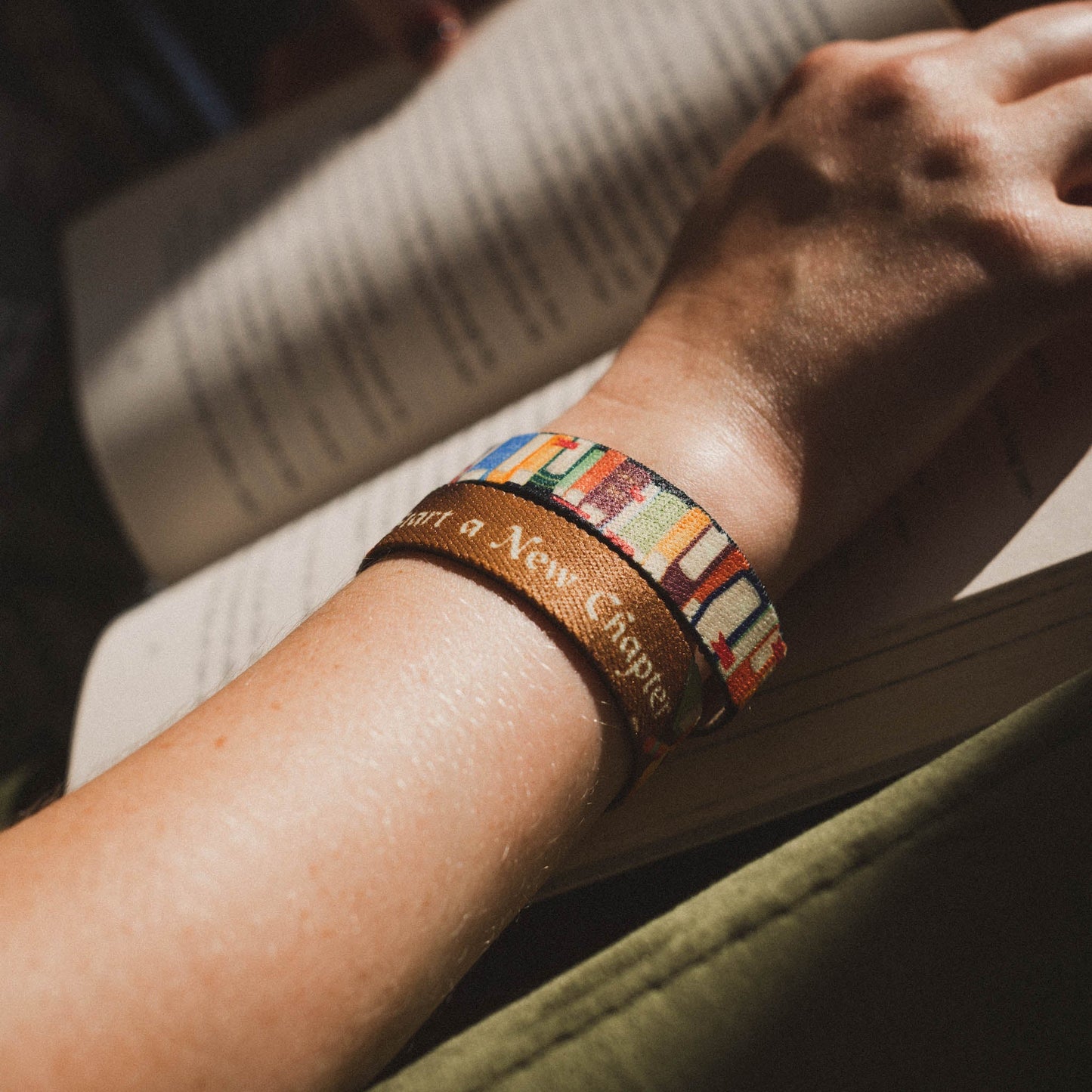 Start a New Chapter Book Bracelet